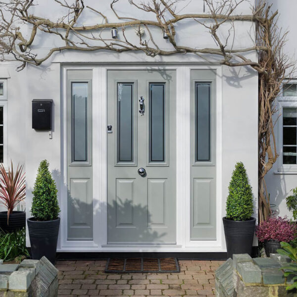 grey composite door