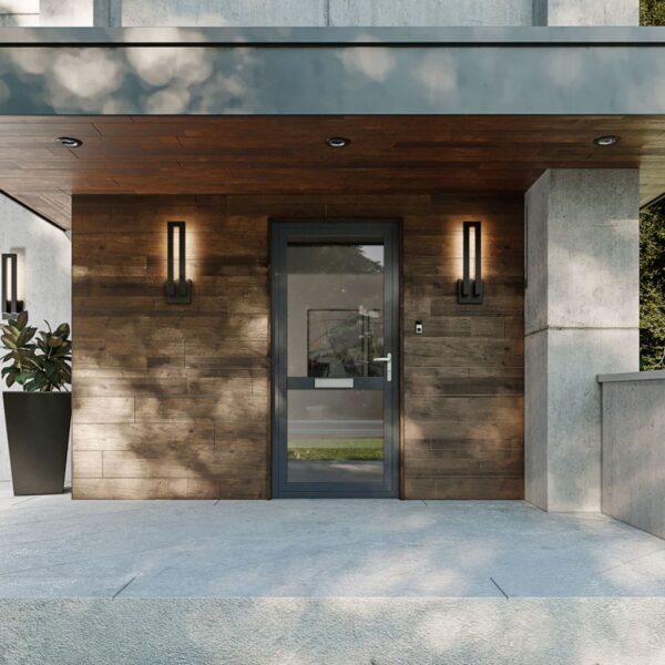 aluminium front door