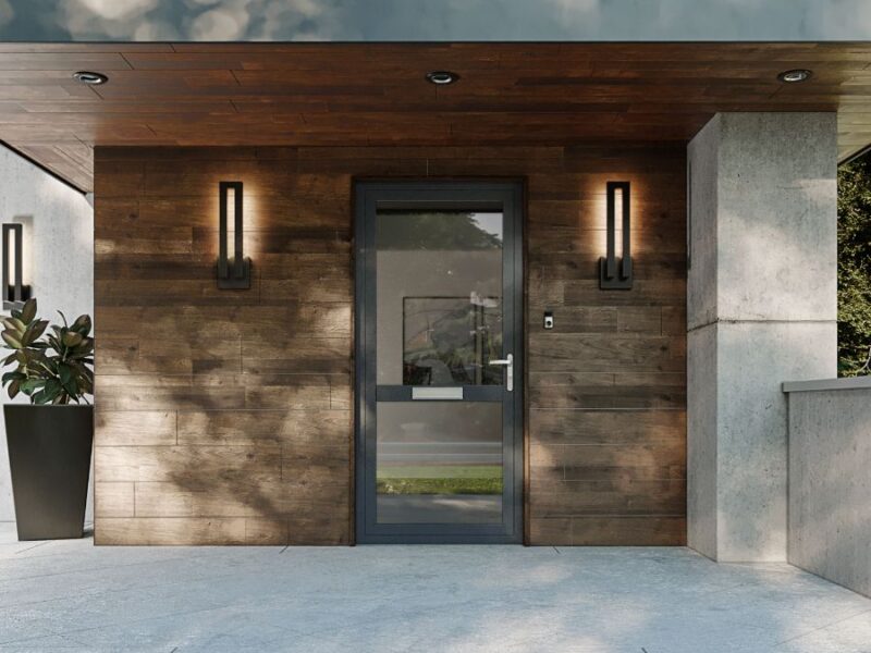 Energy Efficient Aluminium Front Doors